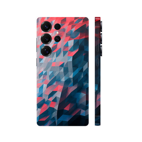 Dán Skin Samsung Galaxy S25 Series Hình 3D Polygon