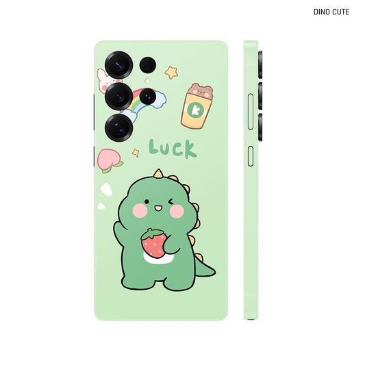 Dán Skin Samsung Galaxy S25 Series Hình Dino Cute 03 | DINOCUTE