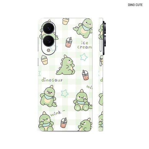 Dán Skin Samsung Galaxy S25 Series Chủ Đề Dino Cute | DINOCUTE04