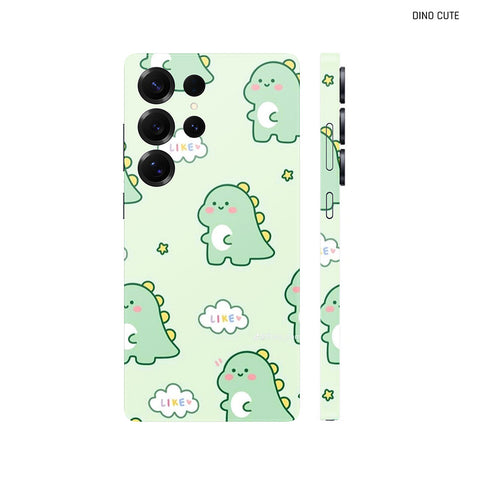 Dán Skin Samsung Galaxy S25 Series Hình Dino Cute 05 | DINOCUTE
