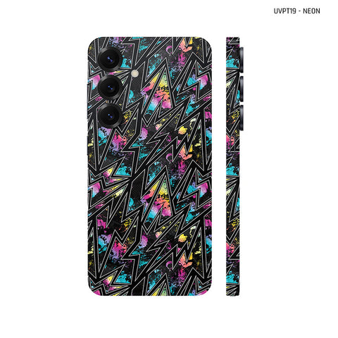 Dán Skin Samsung Galaxy S25 Series Vân Nổi Neon 01 | UVPT19