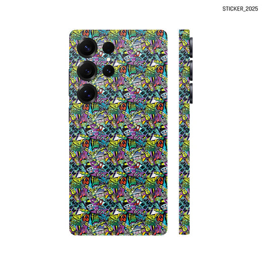 Dán Skin Samsung Galaxy S25 Series Vân Nổi Sticker 2025 08