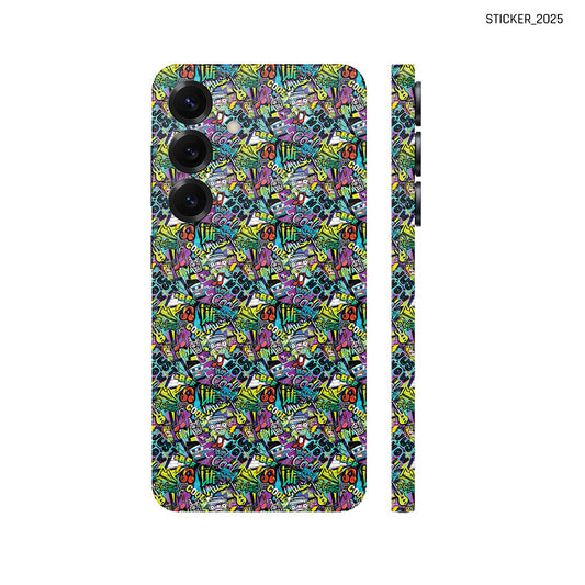 Dán Skin Samsung Galaxy S25 Series Vân Nổi Sticker 2025 08