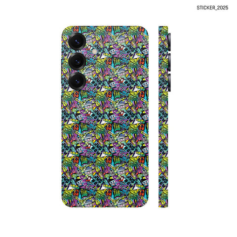 Dán Skin Samsung Galaxy S25 Series Vân Nổi Sticker 2025 08
