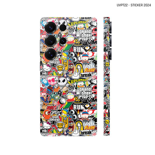 Dán Skin Samsung Galaxy S25 Series Vân Nổi Sticker 2024 01 | UVPT22