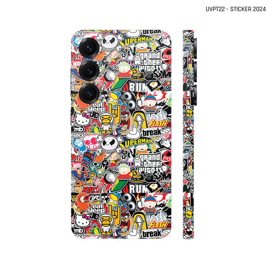 Dán Skin Samsung Galaxy S25 Series Vân Nổi Sticker 2024 01 | UVPT22