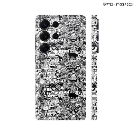 Dán Skin Samsung Galaxy S25 Series Vân Nổi Sticker 2024 02 | UVPT22