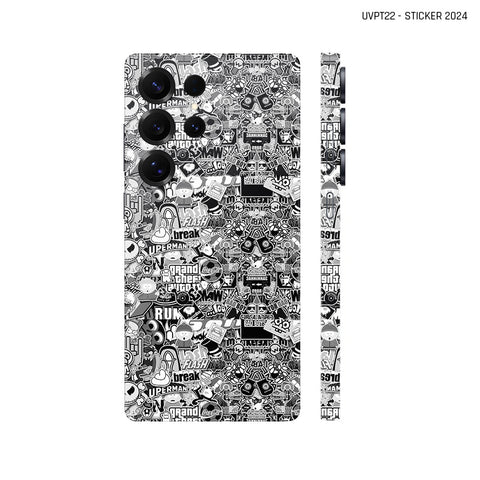 Dán Skin Samsung Galaxy S25 Series Vân Nổi Sticker 2024 02 | UVPT22