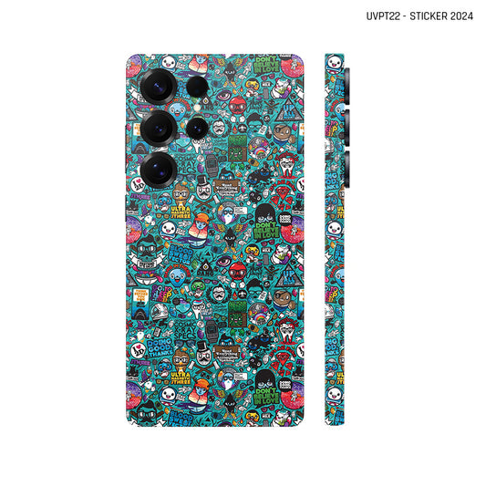 Dán Skin Samsung Galaxy S25 Series Vân Nổi Sticker 2024 03 | UVPT22
