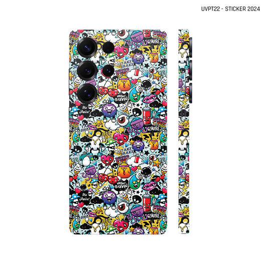 Dán Skin Samsung Galaxy S25 Series Vân Nổi Sticker 2024 06 | UVPT22