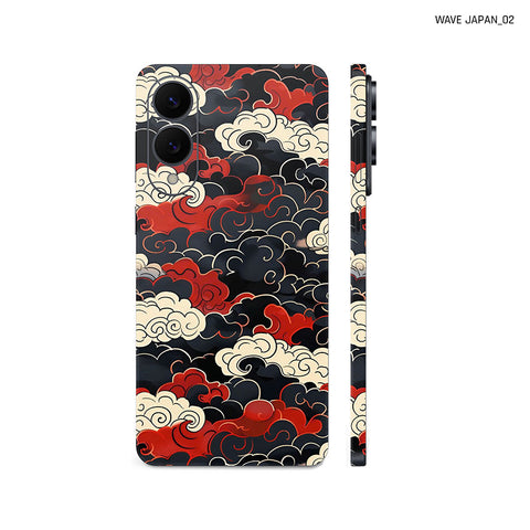 Dán Skin Samsung Galaxy S25 Series Hình Wave Japan 02