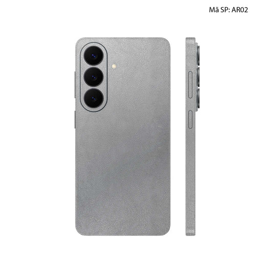 Miếng Dán Da Samsung Galaxy S26 Plus Vân Aran Xám Ghi | AR02