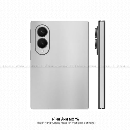 Dán Skin Galaxy Z Fold 8 Đổi Màu Bạc | SKM-MT04