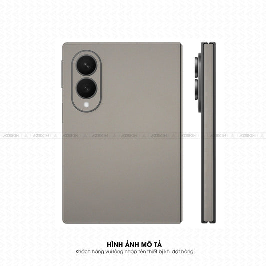 Dán Skin Galaxy Z Fold 8 | Ultra Đổi Màu Titanium | SKM-MT09