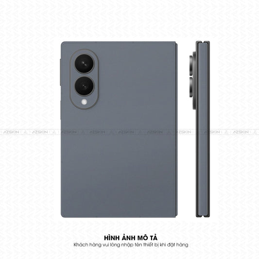Dán Skin Galaxy Z Fold 8 Đổi Màu Xanh Xám | SKM-MT10