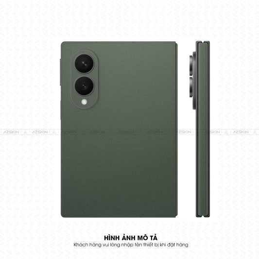 Dán Skin Galaxy Z Fold 8 | Ultra Đổi Màu Xanh Rêu | SKM-MT15