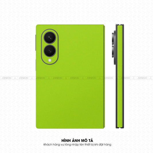 Dán Skin Galaxy Z Fold 8 | Ultra Đổi Màu Xanh Nõn | SKM-MT18