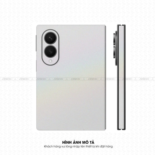 Dán Skin Galaxy Z Fold 8 | Ultra Đổi Màu Bạc Chuyển Sắc | SKM-MT21