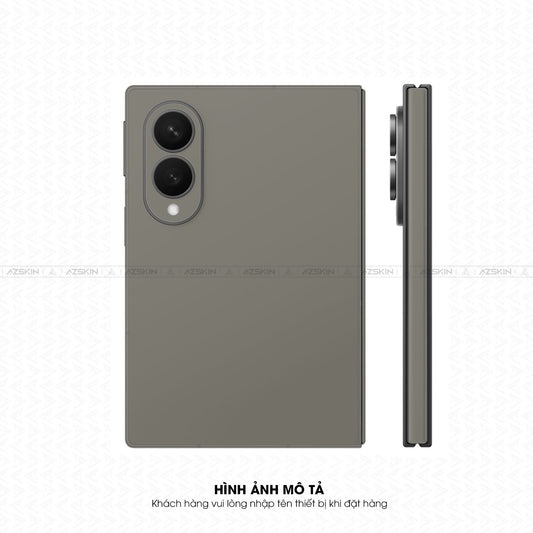 Dán Skin Galaxy Z Fold 8 | Ultra Đổi Màu Xám Than Chì | SKM-ST05