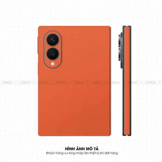 Dán Skin Galaxy Z Fold 8 Đổi Màu Cam  SKM-ST11