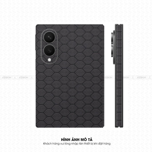 Dán Skin Galaxy Z Fold 8 Vân Carbon | SKM-CA07