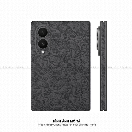 Dán Skin Galaxy Z Fold 8 | Ultra Vân Carbon Pattern | SKM-CA10