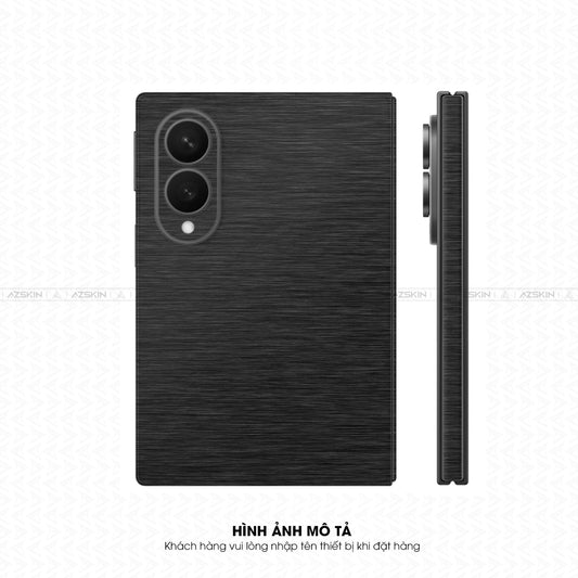 Dán Skin Galaxy Z Fold 8 Vân Titan Xước Đen | SKM-TT01