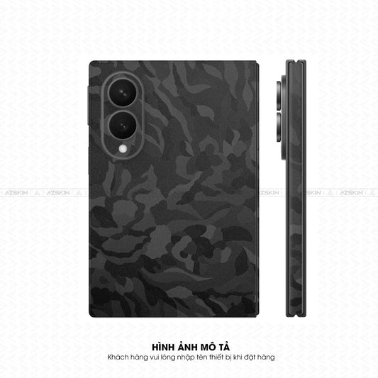 Dán Skin Galaxy Z Fold 8 Vân Camo Black - SB12
