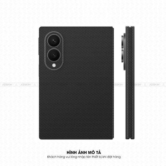 Dán Skin 3M Galaxy Z Fold 8 Vân Matrix Black - MX12