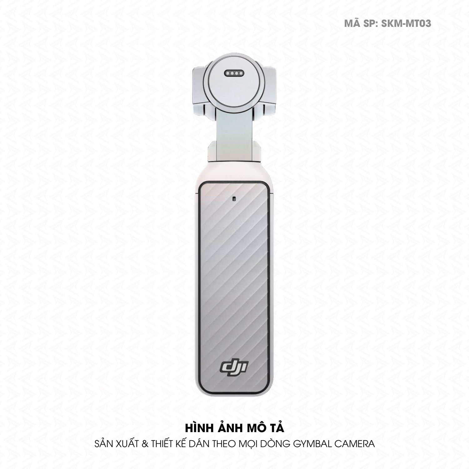 Dán Skin Gimbal Camera Đổi Màu Trắng Ngọc Trai | SKM-MT03