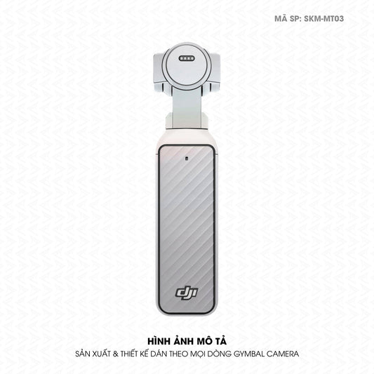 Dán Skin Gimbal Camera Đổi Màu Trắng Ngọc Trai | SKM-MT03