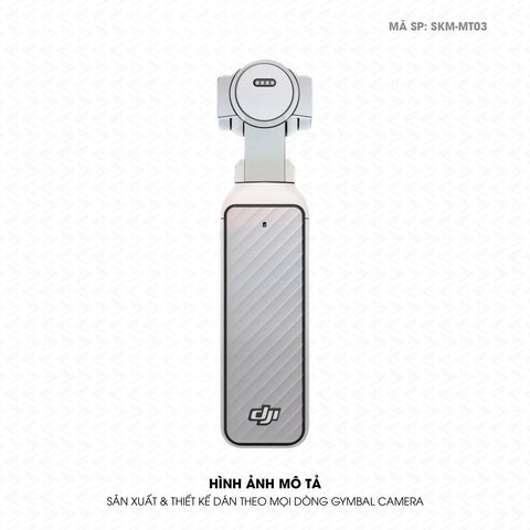 Dán Skin Gimbal Camera Đổi Màu Trắng Ngọc Trai | SKM-MT03