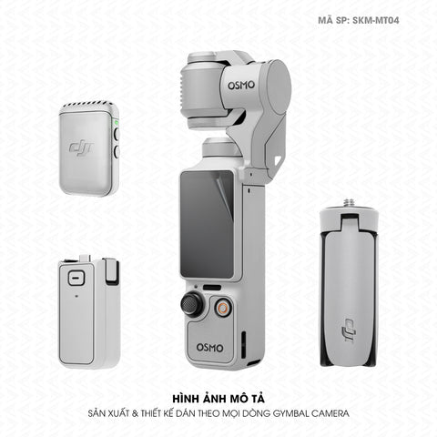 Dán Skin Gimbal Camera Đổi Màu Bạc | SKM-MT04