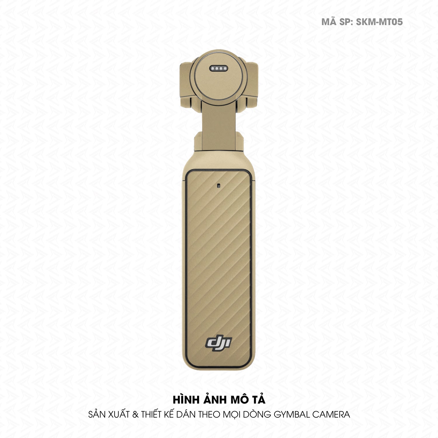 Dán Skin Gimbal Camera Đổi Màu Vàng Sampanh | SKM-MT05