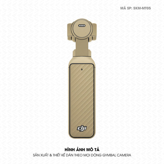 Dán Skin Gimbal Camera Đổi Màu Vàng Sampanh | SKM-MT05