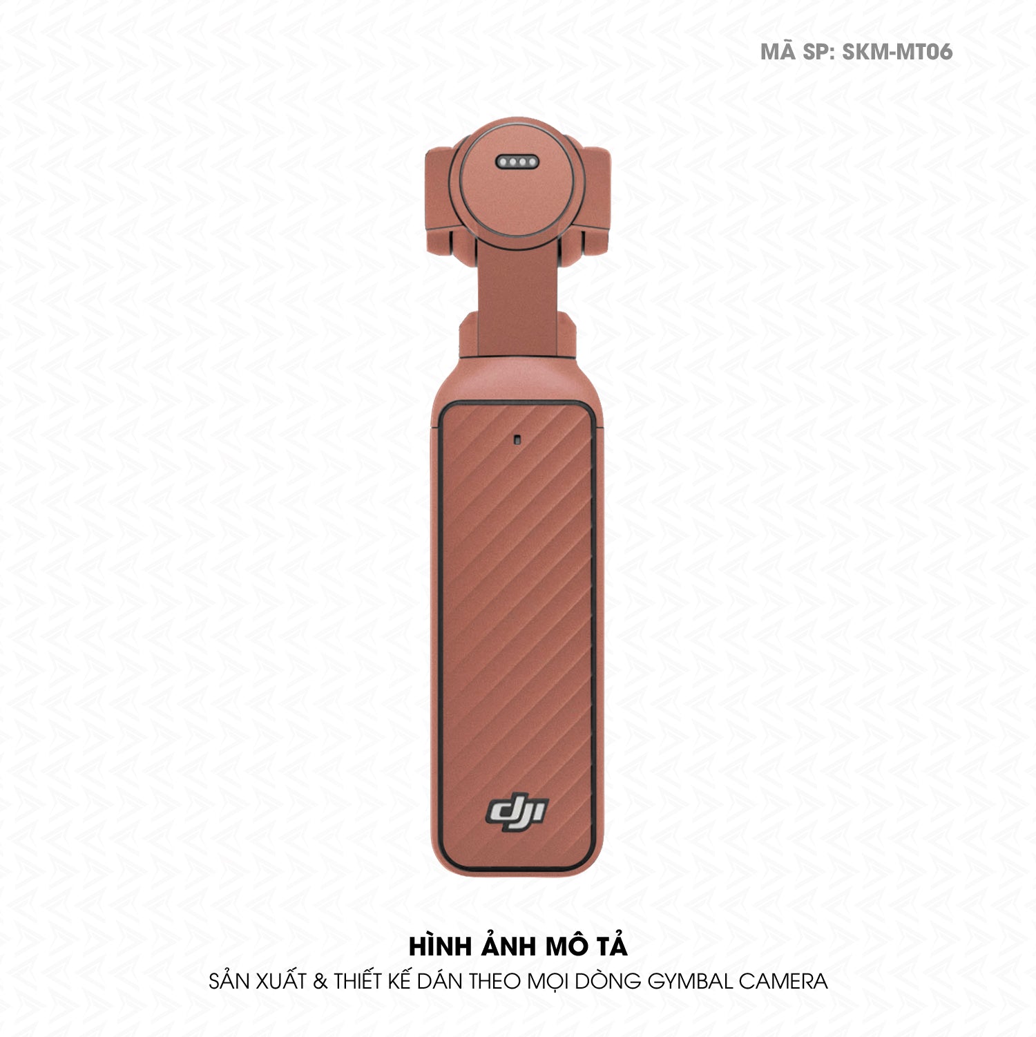Dán Skin Gimbal Camera Đổi Màu Vàng Hồng | SKM-MT06