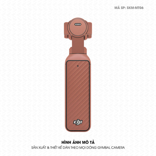 Dán Skin Gimbal Camera Đổi Màu Vàng Hồng | SKM-MT06