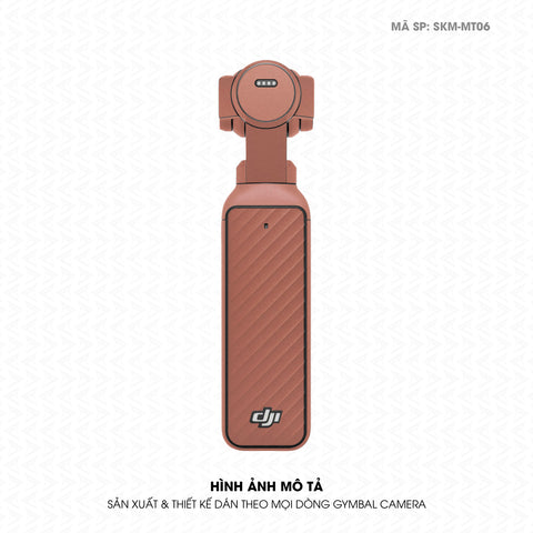 Dán Skin Gimbal Camera Đổi Màu Vàng Hồng | SKM-MT06
