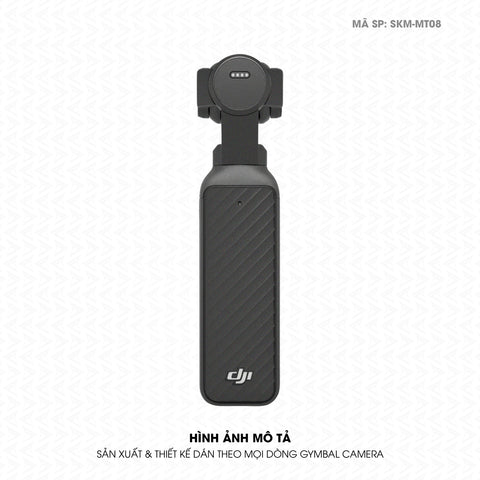 Dán Skin Gimbal Camera Đổi Màu Xám Xi | SKM-MT08