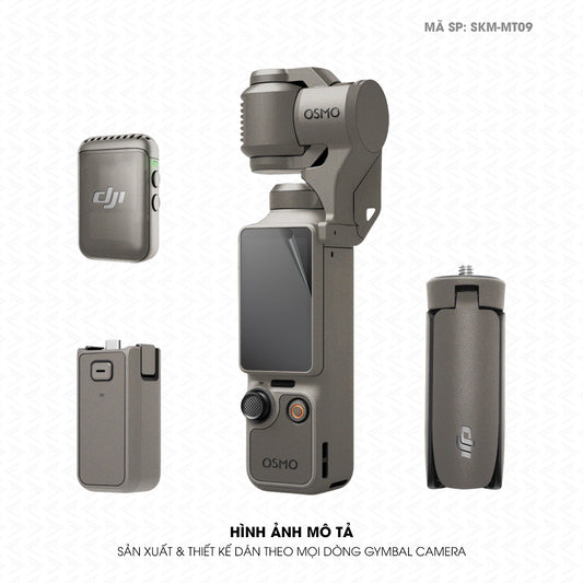 Dán Skin Gimbal Camera Đổi Màu Titanium | SKM-MT09