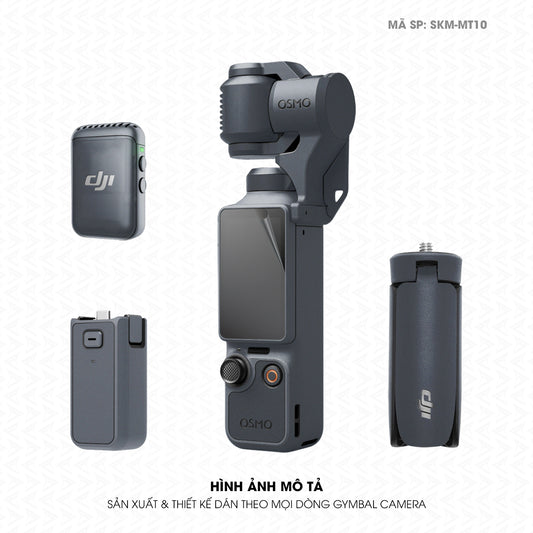 Dán Skin Gimbal Camera Đổi Màu Xanh Xám | SKM-MT10