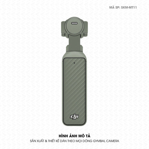 Dán Skin Gimbal Camera Đổi Màu Xanh Rêu Xám | SKM-MT11