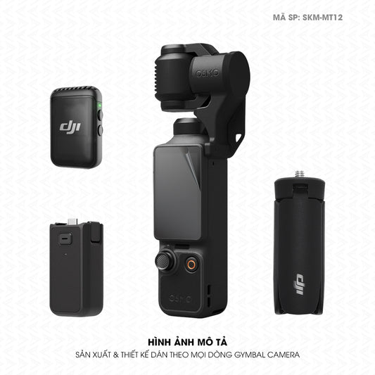 Dán Skin Gimbal Camera Đổi Màu Đen | SKM-MT12