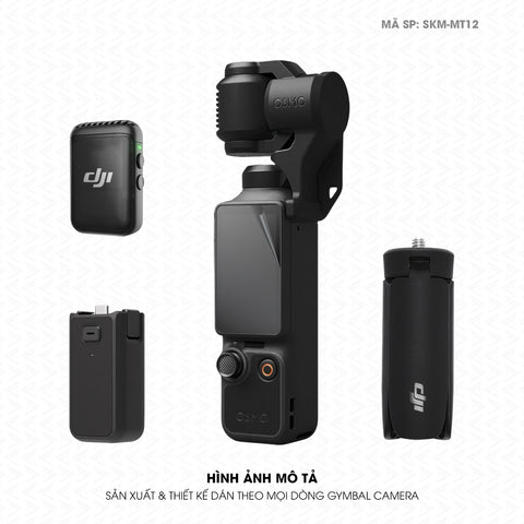 Dán Skin Gimbal Camera Đổi Màu Đen | SKM-MT12