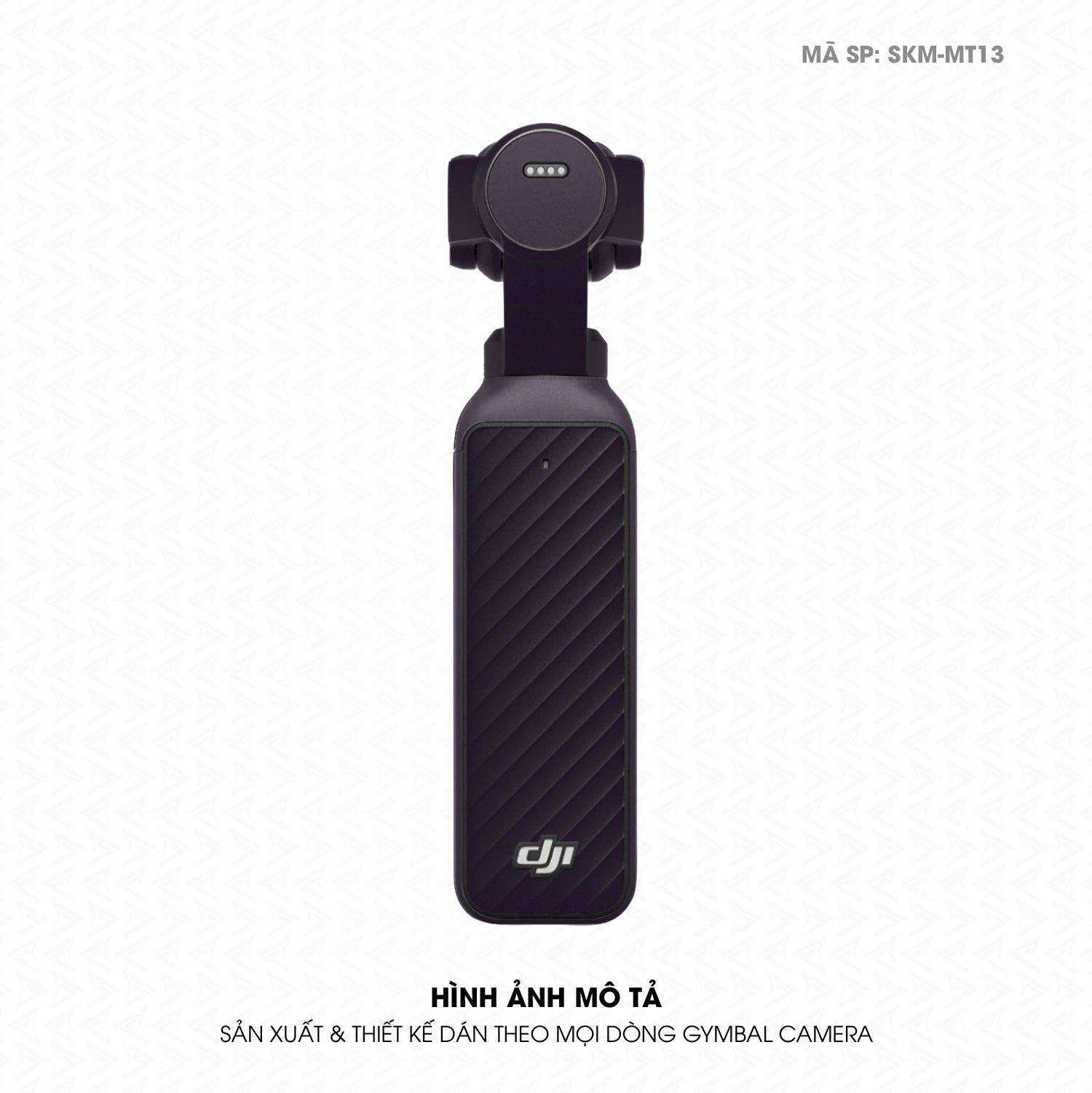 Dán Skin Gimbal Camera Đổi Màu Tím Metallic | SKM-MT13