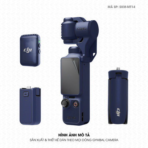 Dán Skin Gimbal Camera Đổi Màu Xanh Navy | SKM-MT14