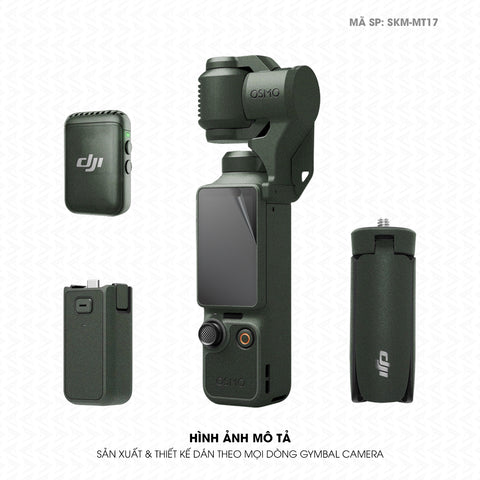 Dán Skin Gimbal Camera Đổi Màu Xanh Rêu | SKM-MT17