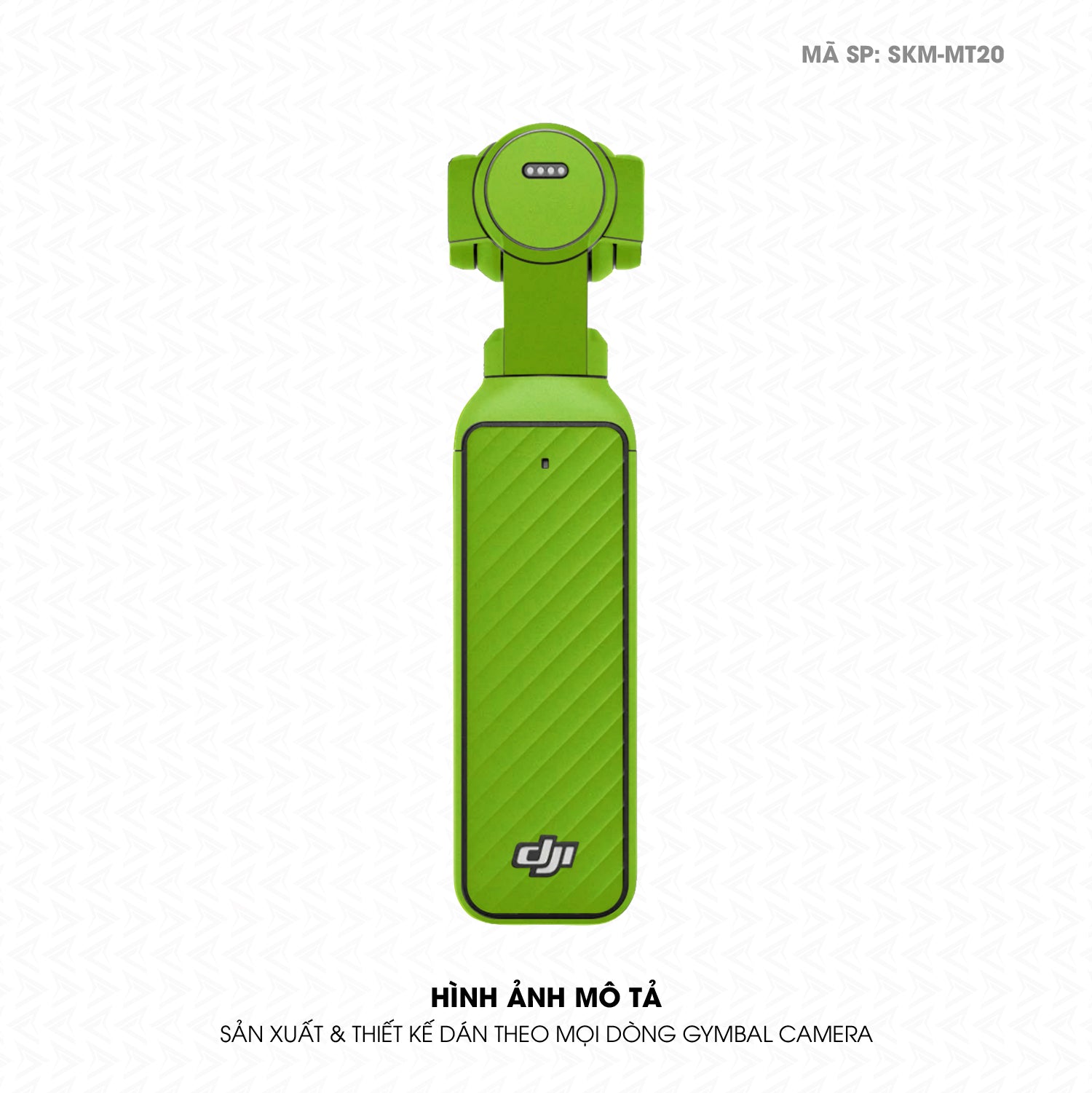 Dán Skin Gimbal Camera Đổi Màu Xanh Nõn | SKM-MT20