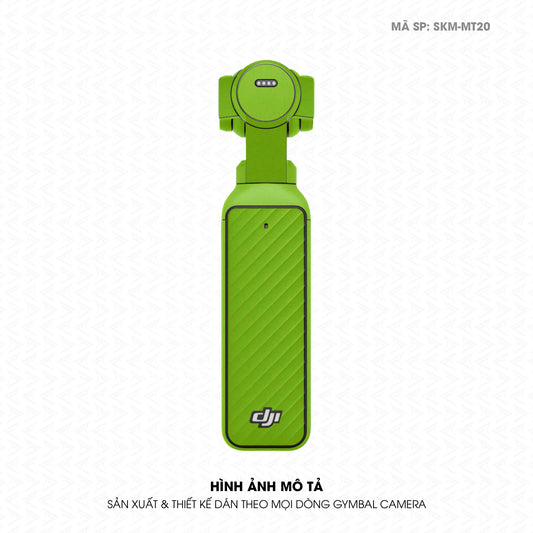 Dán Skin Gimbal Camera Đổi Màu Xanh Nõn | SKM-MT20