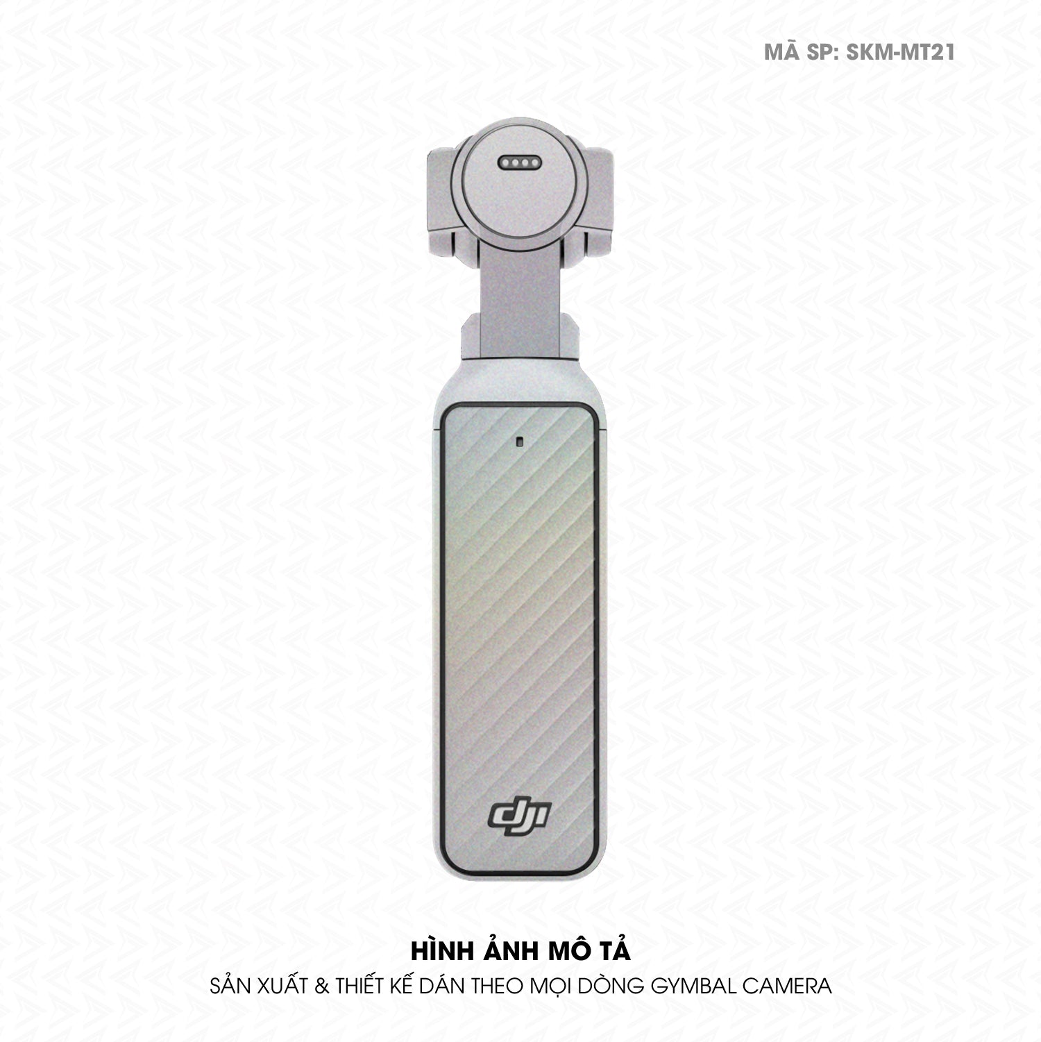 Dán Skin Gimbal Camera Đổi Màu Bạc Chuyển Sắc | SKM-MT21